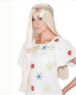 Hippie Girl | Blonde Costume Wig By Wicked Wigs