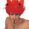 Diablo | Red/Orange Halloween Wig By Wicked Wigs Costume Wigs