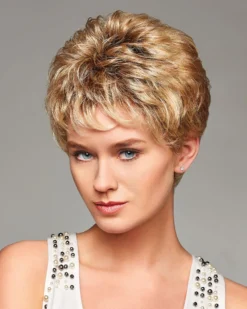 Wigs For Women Monica Petite | Lace Front & Monofilament Synthetic Wig By Henry Margu