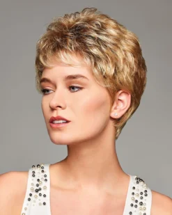 Wigs For Women Monica Petite | Lace Front & Monofilament Synthetic Wig By Henry Margu