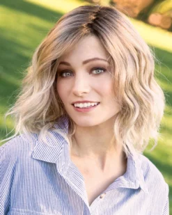 Evanna Mono | Lace Front & Monofilament Synthetic Wig By Amore Wigs For Women