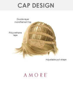 Wigs For Women Casey | Monofilament Synthetic Wig By Amore