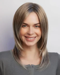 Wigs For Women Reed | Lace Front & Monofilament Synthetic Wig By Amore