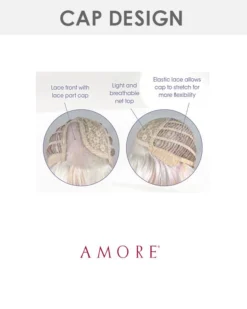 Elsie (Exclusive) | Kids Lace Front & Monofilament Part Synthetic Wig By Amore Wigs For Kids