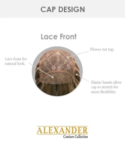 Bethany | Lace Front Synthetic Wig By Alexander Wigs For Women