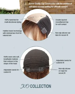 Wigs For Women Codi XO | Lace Front & Monofilament Synthetic Wig By Amore