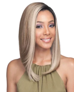 Wigs For Black Women Amiyah | Lace Front Synthetic Wig By Bobbi Boss