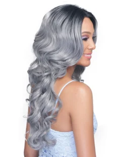 Wigs For Black Women Kiliah | Lace Front Human Hair Blend Wig By Bobbi Boss