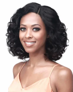 Wigs For Black Women Seraphina | Lace Front Human Hair Wig By Bobbi Boss 6 Wigs For Black Women Seraphina | Lace Front Human Hair Wig By Bobbi Boss