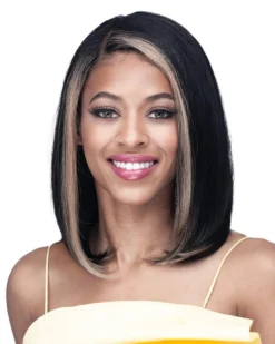 Logan | Lace Front Human Hair Wig By Bobbi Boss Wigs For Black Women