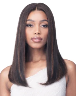 Wigs For Black Women Straight 18 | Lace Front Human Hair Wig By Bobbi Boss