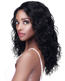 Wigs For Black Women Spanish Wave 18 | Lace Front Human Hair Wig By Bobbi Boss