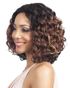 Wigs For Black Women Sherbet | Lace Front Synthetic Wig By Bobbi Boss