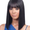 Wigs For Black Women Yara Bang | Lace Front Synthetic Wig By Bobbi Boss