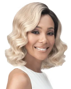 Wigs For Black Women Cait | Lace Front Synthetic Wig By Bobbi Boss