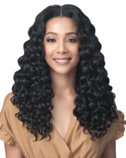 Wigs For Black Women Lourdes | Lace Front Synthetic Wig By Bobbi Boss