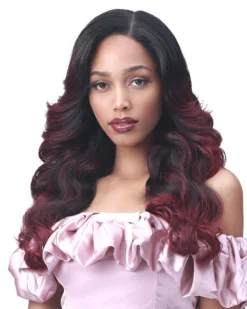 Wigs For Black Women Cynthia | Lace Front Synthetic Wig By Bobbi Boss