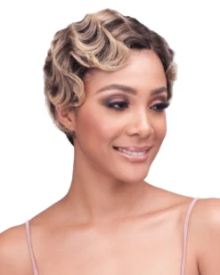 Wigs For Black Women Ruby | Lace Part Synthetic Wig By Bobbi Boss