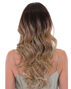 Wigs For Women Pure Honey Balayage | Lace Front & Monofilament Synthetic Wig By Belle Tress
