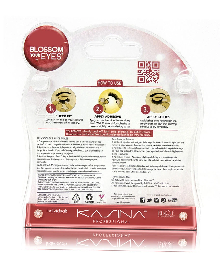 Premium 4 Seasons Eyelashes #747XS By Kasina Professional 5 Premium 4 Seasons Eyelashes #747XS By Kasina Professional