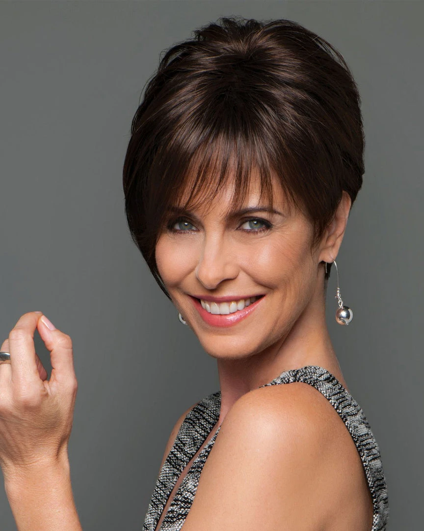 Wigs For Women Salon Sleek-Petite/Average | Monofilament Part Synthetic Wig By Gabor 5 Wigs For Women Salon Sleek-Petite/Average | Monofilament Part Synthetic Wig By Gabor