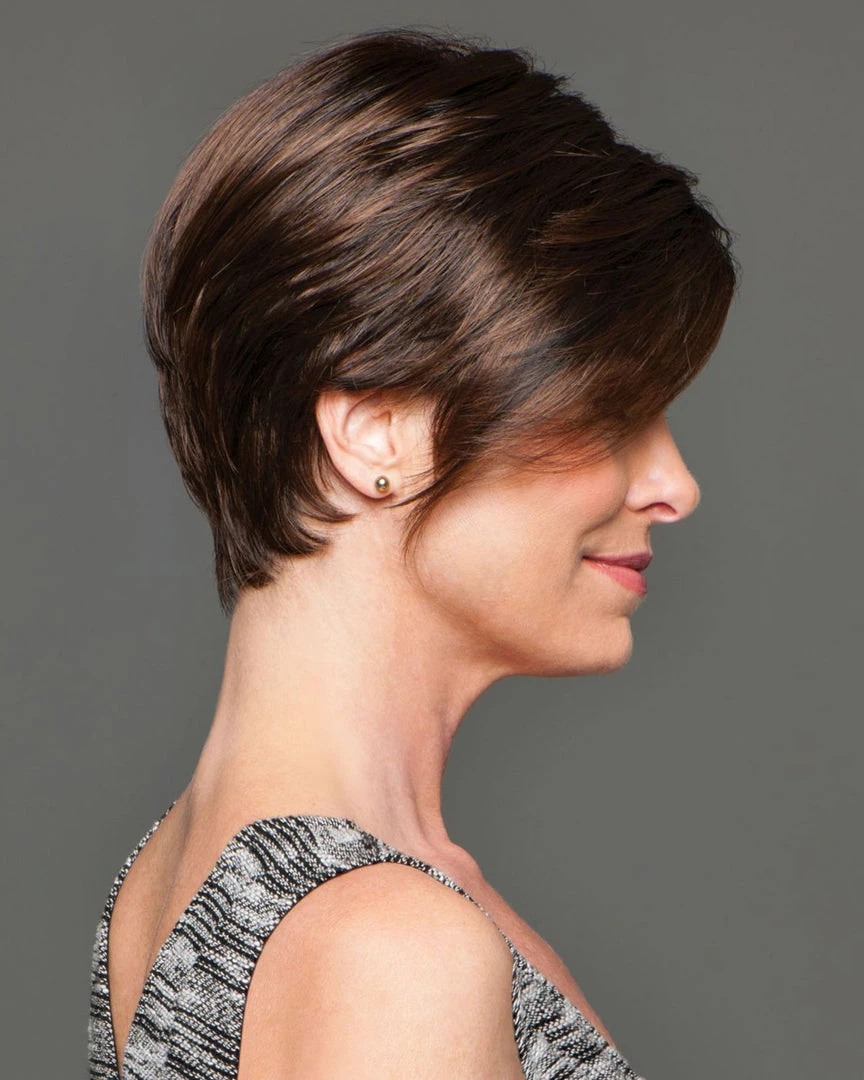 Wigs For Women Salon Sleek-Petite/Average | Monofilament Part Synthetic Wig By Gabor 6 Wigs For Women Salon Sleek-Petite/Average | Monofilament Part Synthetic Wig By Gabor