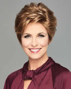 Stylish Flair | Lace Front & Monofilament Part Synthetic Wig By Gabor