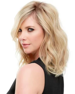 8~12 Inch EasiPart HH 12 Inch (Exclusive) | Human Hair Clip-in Crown Volumizer Toppers By Jon Renau