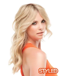 EasiPart HH XL 12 Inch | Remy Human Hair Clip-in Crown Volumizer Toppers By Jon Renau 8~12 Inch 20 EasiPart HH XL 12 Inch | Remy Human Hair Clip-in Crown Volumizer Toppers By Jon Renau 8~12 Inch