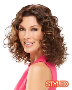 EasiPart HH 18 Inch (Exclusive) | Remy Human Hair Clip-in Crown Volumizer Toppers By Jon Renau Wiglets