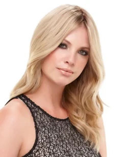 EasiPart HH 18 Inch (Exclusive) | Remy Human Hair Clip-in Crown Volumizer Toppers By Jon Renau Wiglets