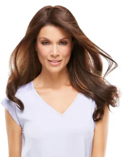 EasiPart HH XL 18 Inch (Exclusive) | Remy Human Hair Clip-in Crown Volumizer Toppers By Jon Renau Wiglets