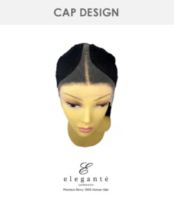 HL Rogue | Lace Front & Lace Part Remy Human Hair Wig By Elegante Wigs For Black Women