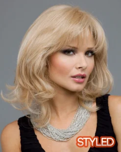 Danielle (Exclusive) | Lace Front & Monofilament Human Hair Blend Wig By Envy Wigs For Women