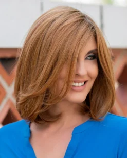 Wigs For Women Lynsey (Exclusive) | Lace Front & Monofilament Human Hair Blend Wig By Envy