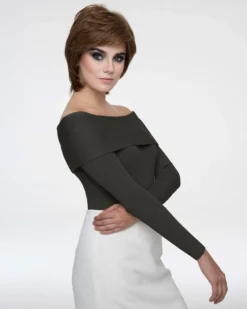 Coti | Monofilament Top Human Hair Blend Wig By Envy Wigs For Women 12 Coti | Monofilament Top Human Hair Blend Wig By Envy Wigs For Women