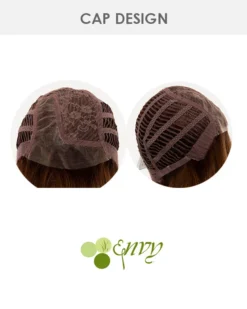 Ava (Exclusive) | Lace Front & Monofilament Part Human Hair Blend Wig By Envy Wigs For Women