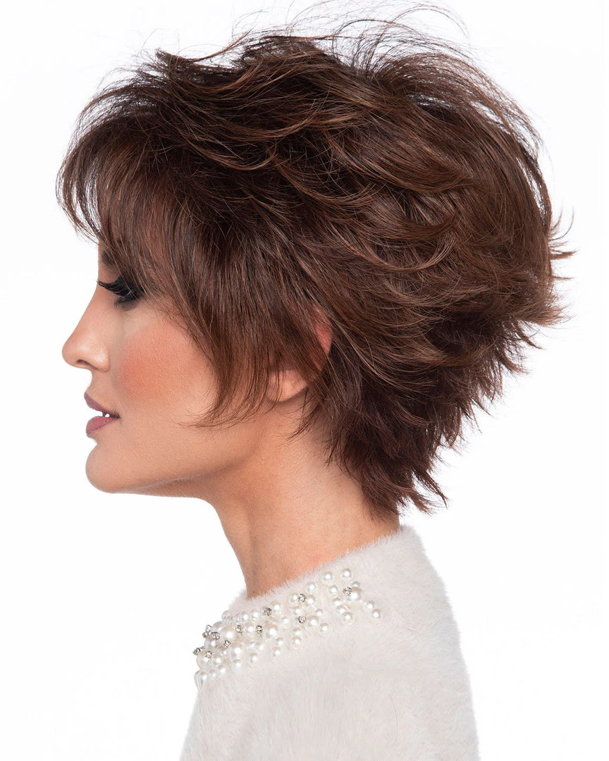 Flame | Monofilament Crown Human Hair Blend Wig By Envy Wigs For Women 5 Flame | Monofilament Crown Human Hair Blend Wig By Envy Wigs For Women