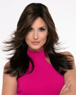 Erica (Exclusive) | Lace Front & Monofilament Top Human Hair Blend Wig By Envy