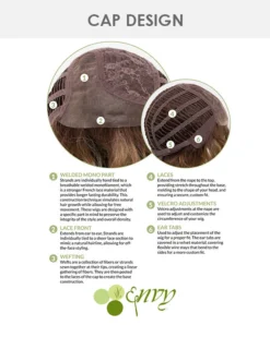 Jordan | Lace Front & Monofilament Part Human Hair Blend Wig By Envy Wigs For Women