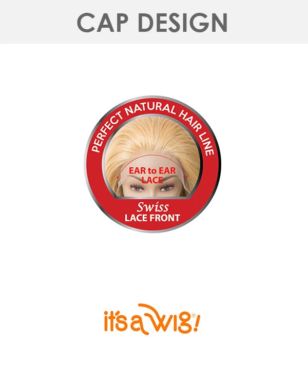 Swiss Lace Phyllis | Lace Front Synthetic Wig By It's A Wig 9 Swiss Lace Phyllis | Lace Front Synthetic Wig By It's A Wig