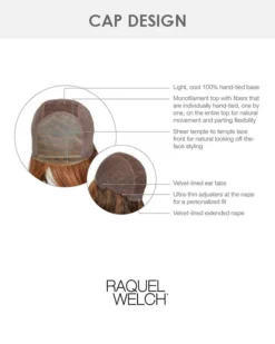 Editors Pick Elite | Lace Front & Monofilament Top Synthetic Wig By Raquel Welch Wigs For Women