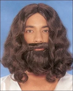 Franco Costume Wigs Biblical Wig & Beard Set Costume Wig By Franco