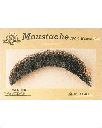 Franco Costume Wigs Western Moustache By Franco 3 Franco Costume Wigs Western Moustache By Franco