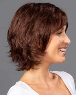 Wavy Mid Layered Shag | Lace Front & Monofilament Synthetic Wig By TressAllure