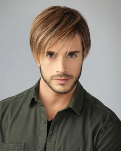 Wigs For Men Chiseled | Average/Large Men's Lace Front & Monofilament Synthetic Wig By HIM