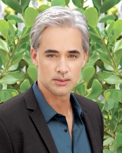 Classic | Average/Large Men's Lace Front & Monofilament Synthetic Wig By HIM