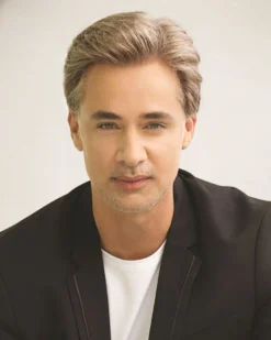 Sophistication | Average/Large Men's Lace Front & Monofilament Synthetic Wig By HIM