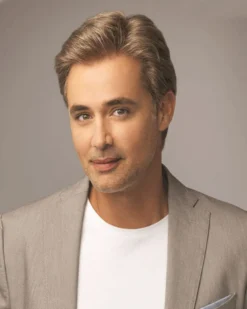 Sophistication | Average/Large Men's Lace Front & Monofilament Synthetic Wig By HIM