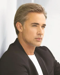 Sophistication | Average/Large Men's Lace Front & Monofilament Synthetic Wig By HIM